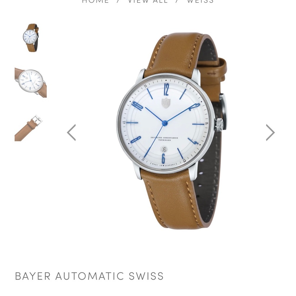 DUFA Bayer Swiss Automatic Watch